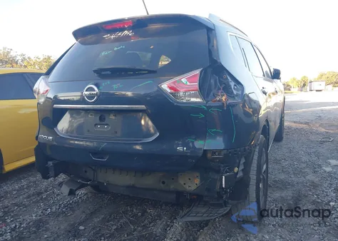 2016 Nissan Rogue Sl из США, поврежденный, VIN 5N1AT2MT3GC879235